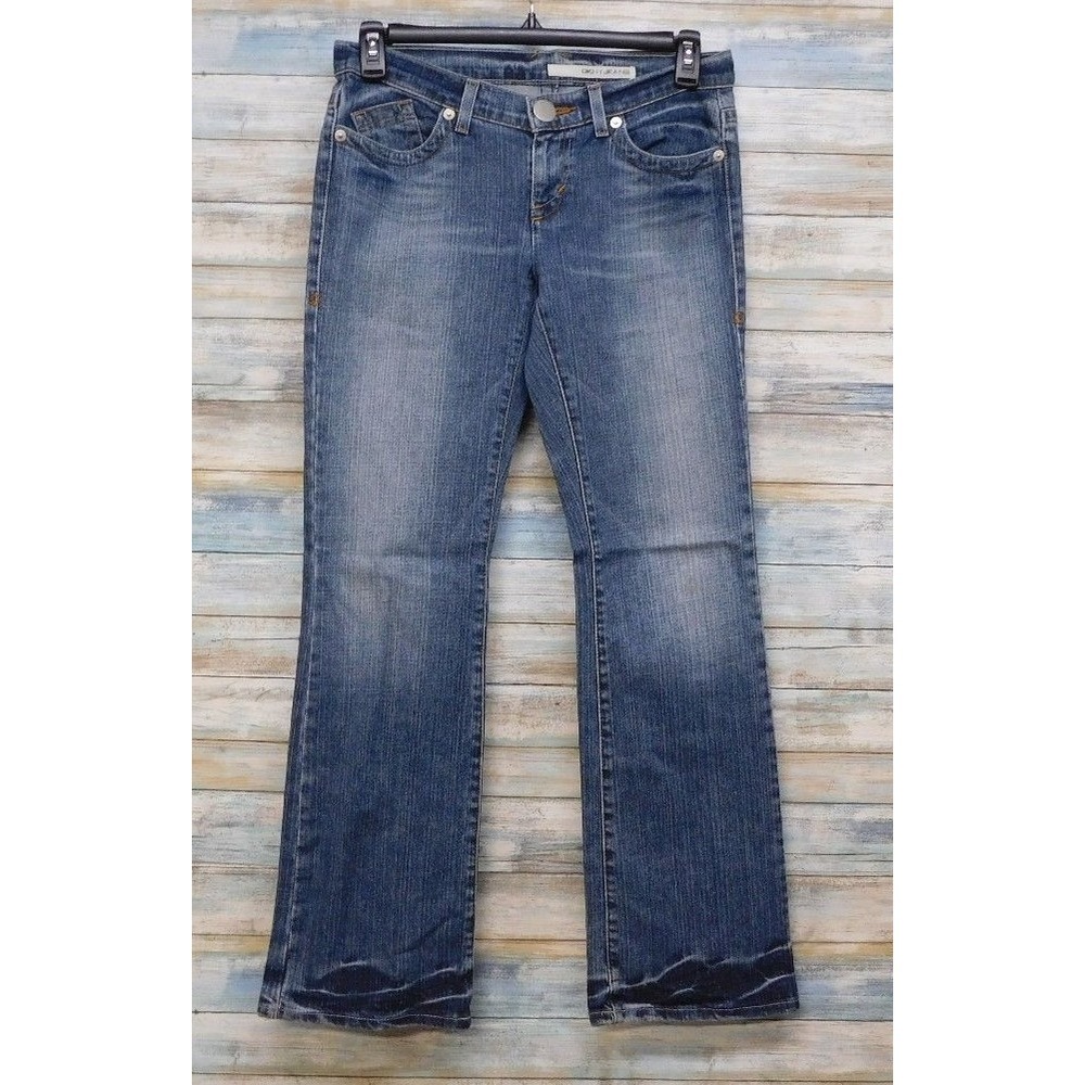 DKNY EXTREME BROOKLYN Womens Blue Denim Bootcut Jeans Size 28 Retro‎ 90's